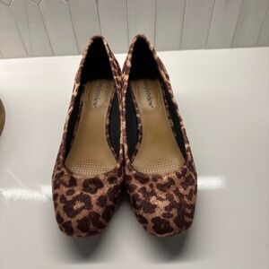 Animal Print Pumps
